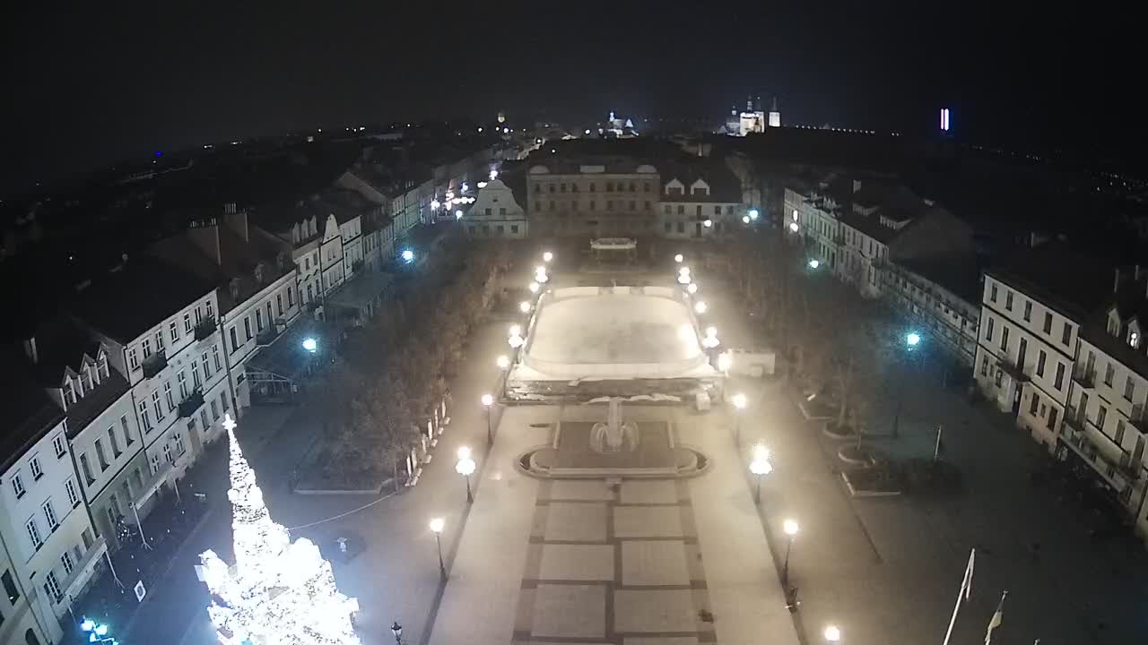 Obraz z kamery na Starym Rynku w Płocku w dniu 2022-12-10 06:00